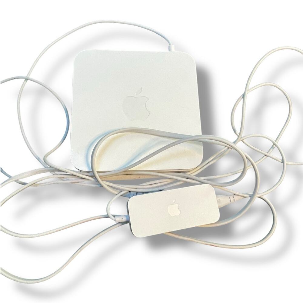 Apple AirPort Extreme A1408 WiFi Base Station Wireless Router Adapter Network - Picture 9 of 11